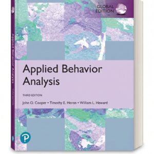 Applied Behavior Analysis 3rd Latest Edition John O. Cooper