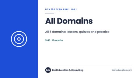 BxM ILTS 290 All Domains — BxM Education course