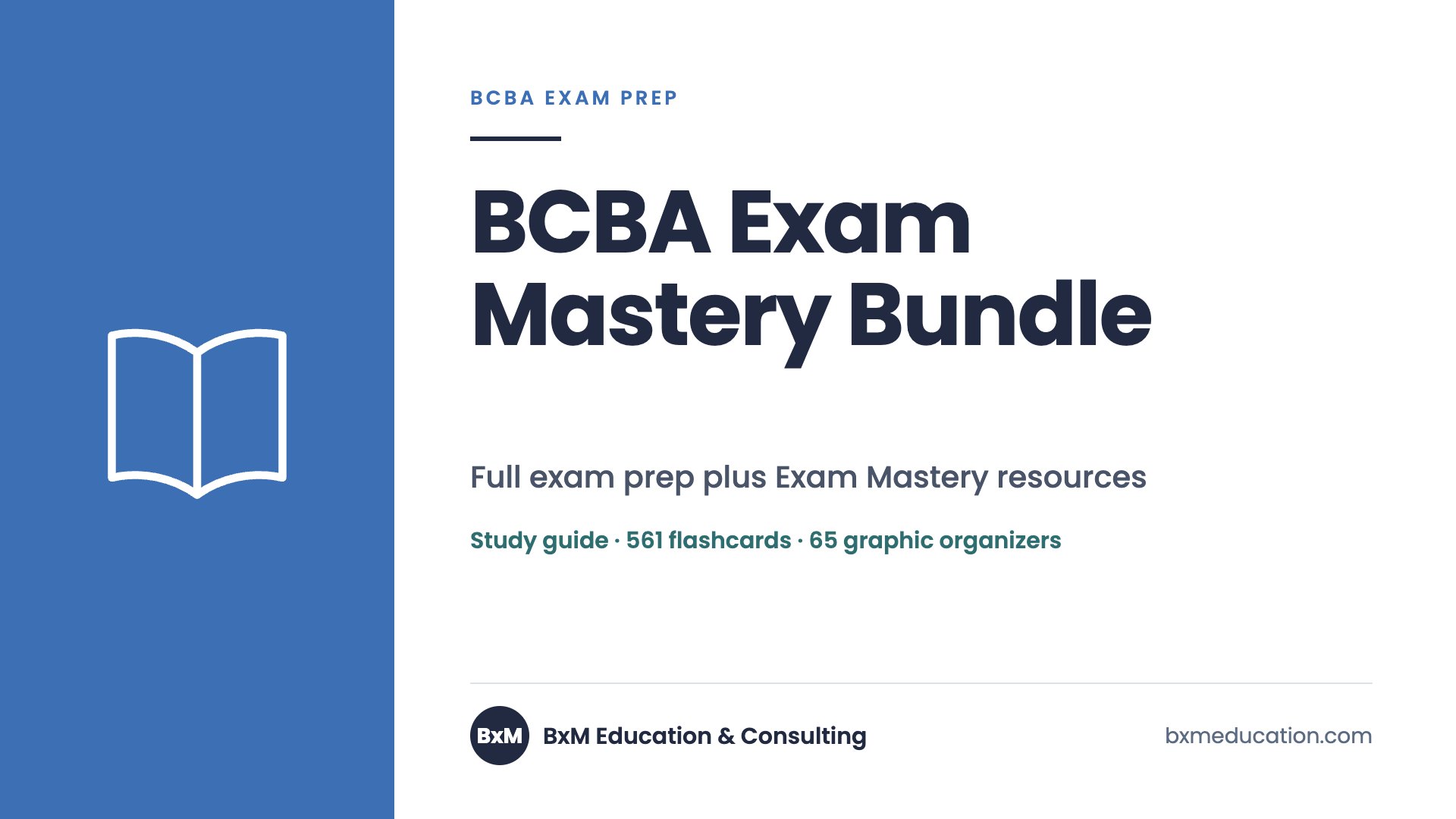 BCBA Exam Mastery Bundle — BxM Education course