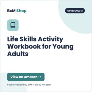 Life Skills Activity Workbook for Young Adults — BxM Shop card