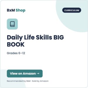 Daily Life Skills BIG BOOK (Grades 6–12) — BxM Shop card