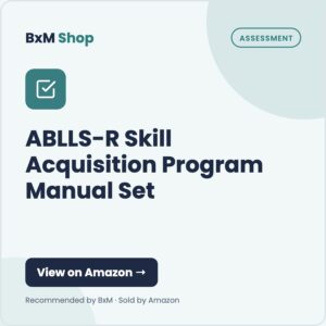 ABLLS-R Skill Acquisition Program Manual Set (BxM Shop card, Assessment)