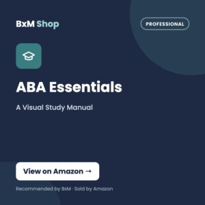 ABA Essentials: A Visual Study Manual (BxM Shop card, Professional)