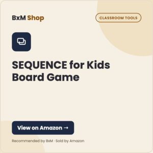 SEQUENCE for Kids Board Game — BxM Shop card