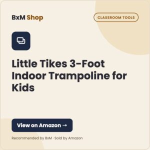 Little Tikes 3-Foot Indoor Trampoline for Kids — BxM Shop card