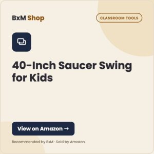 40-Inch Saucer Swing for Kids — BxM Shop card