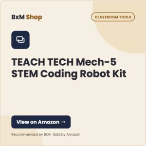 TEACH TECH Mech-5 STEM Coding Robot Kit — BxM Shop card