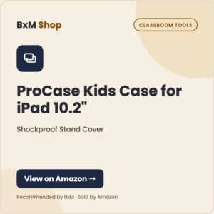 ProCase Kids Case for iPad 10.2" (Shockproof Stand Cover) — BxM Shop card