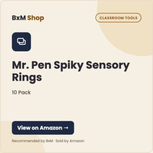 Mr. Pen Spiky Sensory Rings (10 Pack) — BxM Shop card
