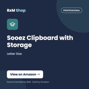 Sooez Clipboard with Storage (Letter Size) — BxM Shop card