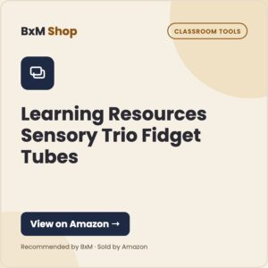 Learning Resources Sensory Trio Fidget Tubes — BxM Shop card